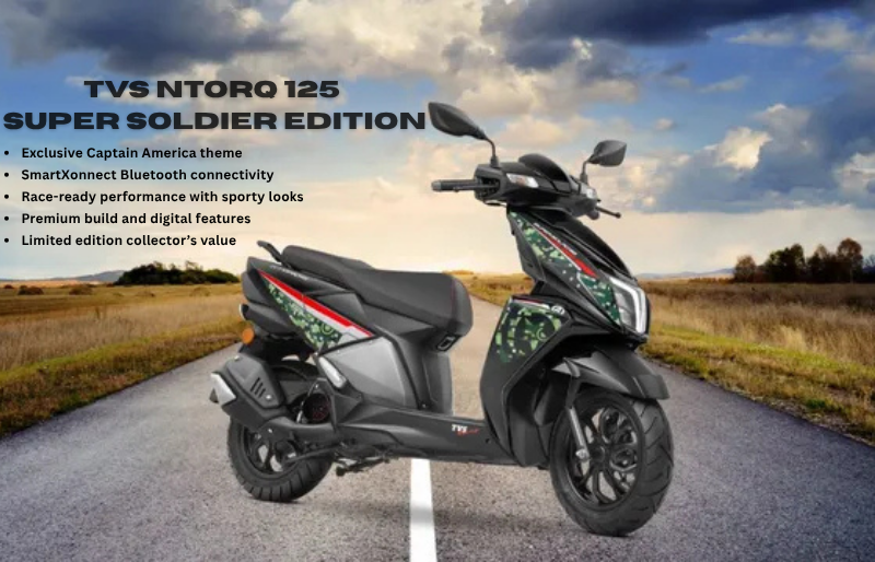 TVS NTORQ 125 Super Soldier Edition